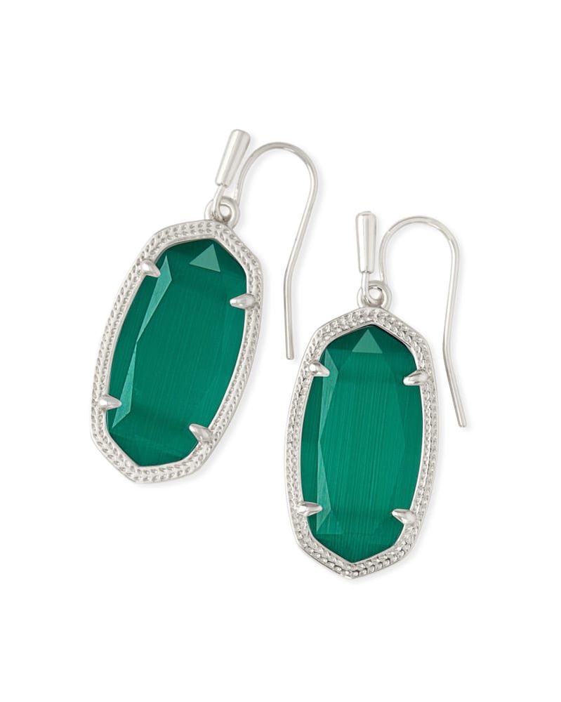 Kendra scott online emerald green earrings