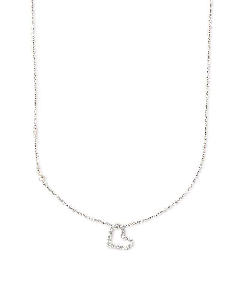 Kendra scott white gold necklace top