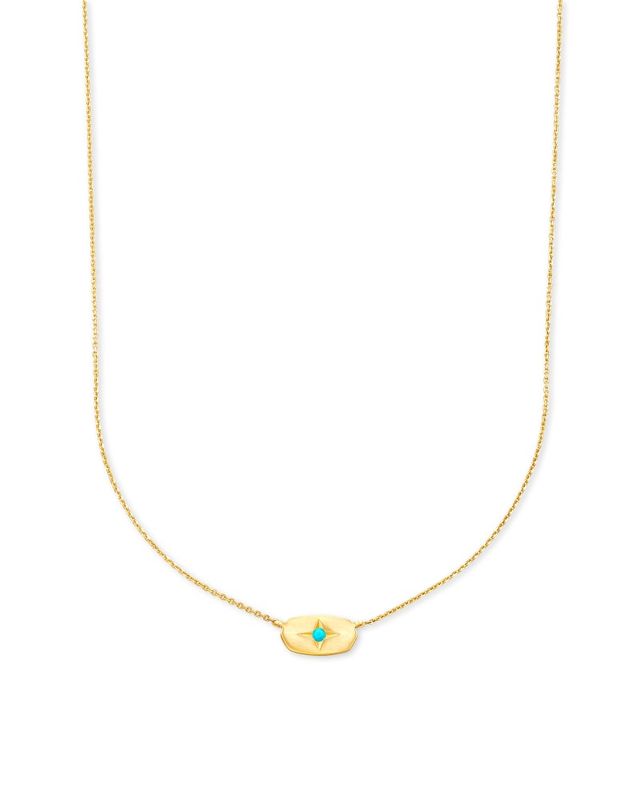 Kendra scott store fern pendant necklace