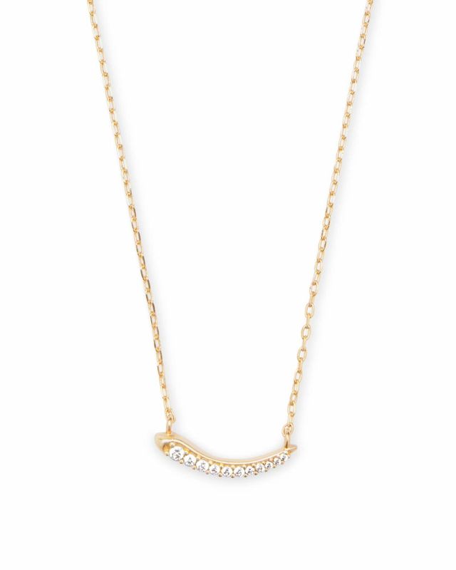 Kendra Scott Whitlee Pendant Necklace in gold The Summit at Fritz