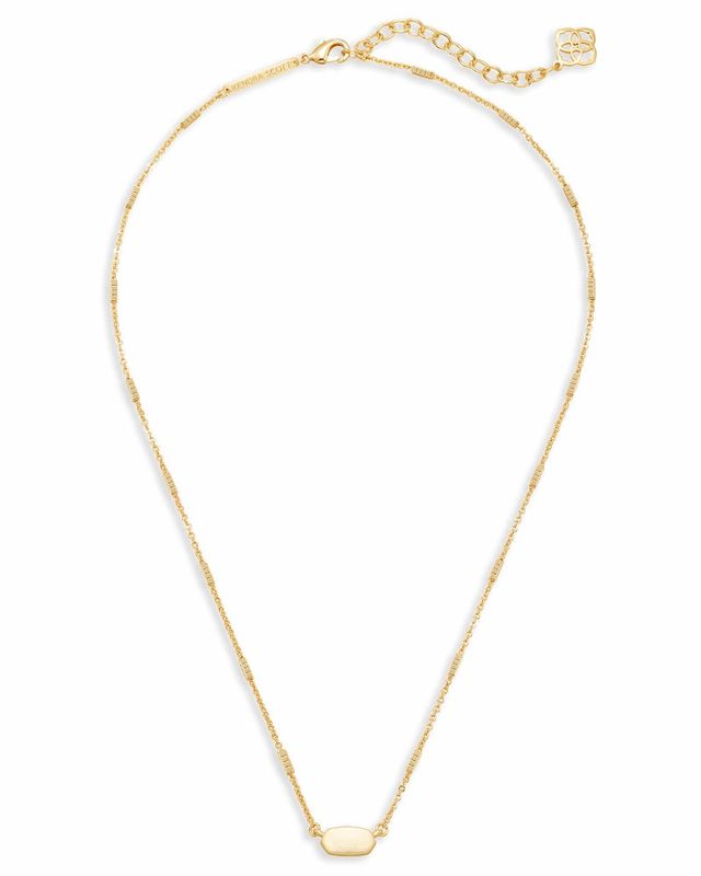 Kendra Scott Anissa Bar Pendant Necklace in Gold Bethesda Row