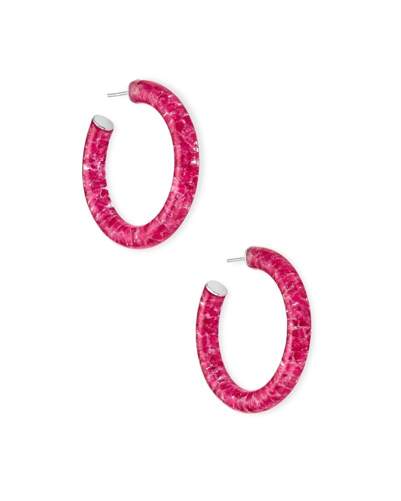 Kendra scott sales pepper hoop earrings