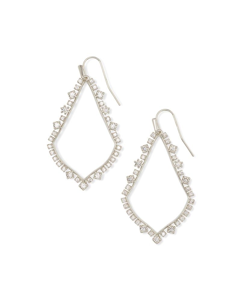 Kendra scott hotsell silver drop earrings