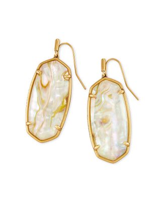 Kendra scott white abalone clearance earrings