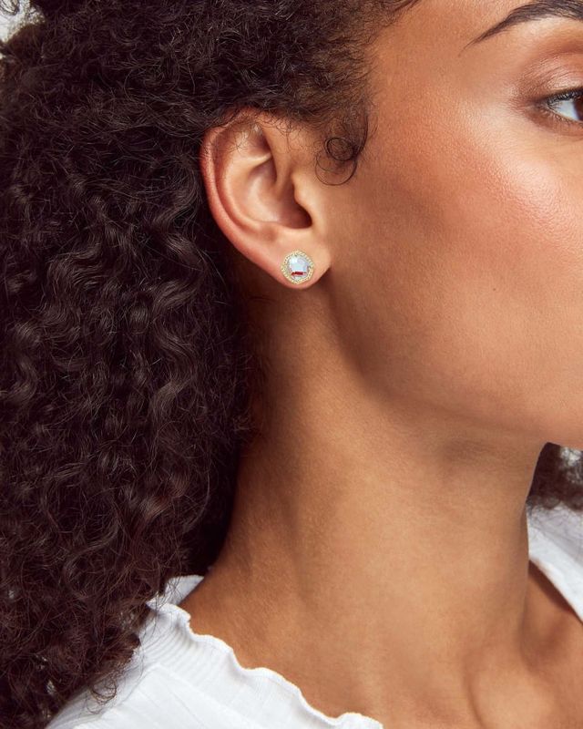 Kendra scott sales dichroic glass earrings