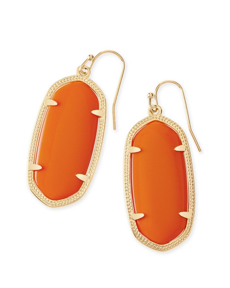 Orange kendra scott cheap