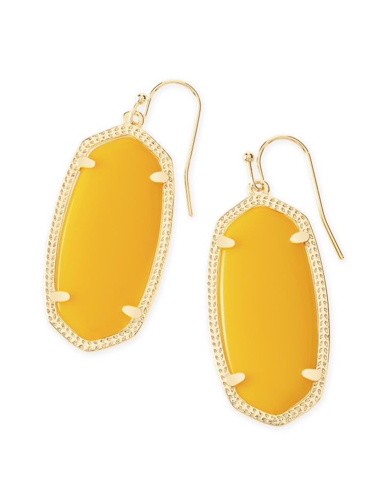 Yellow kendra shop scott earrings