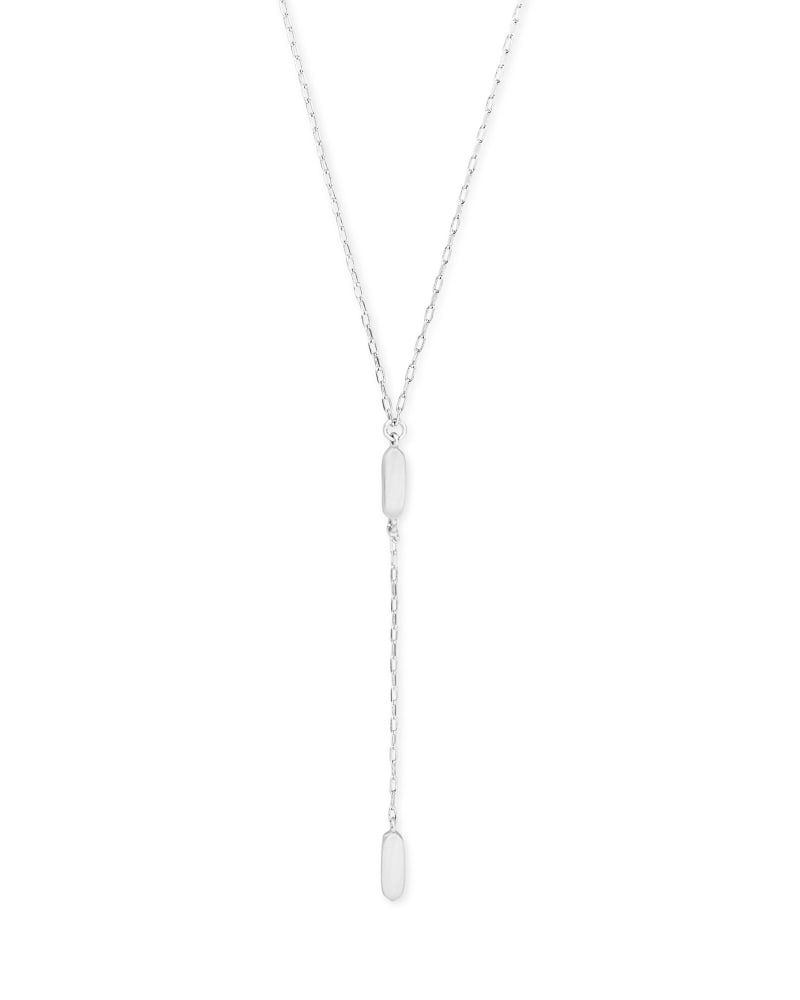 Fern pendant necklace best sale in bright silver