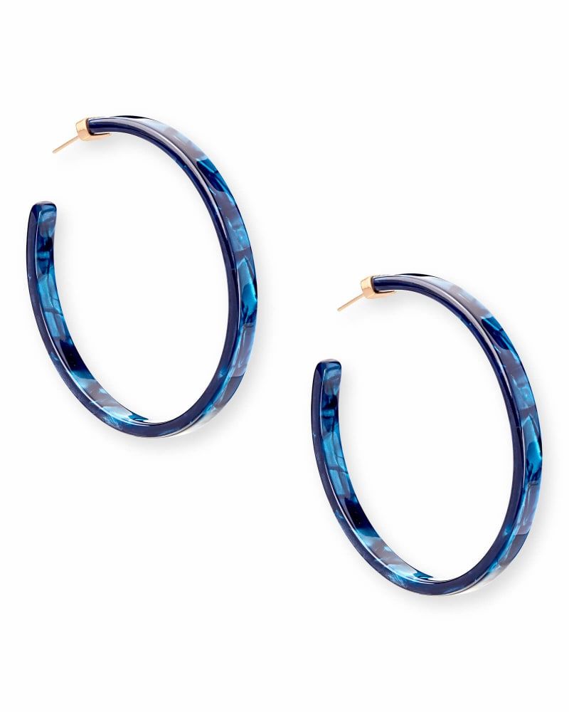 Kendra scott navy clearance blue earrings