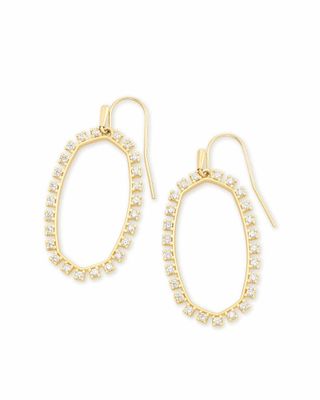 Danielle open deals frame earrings