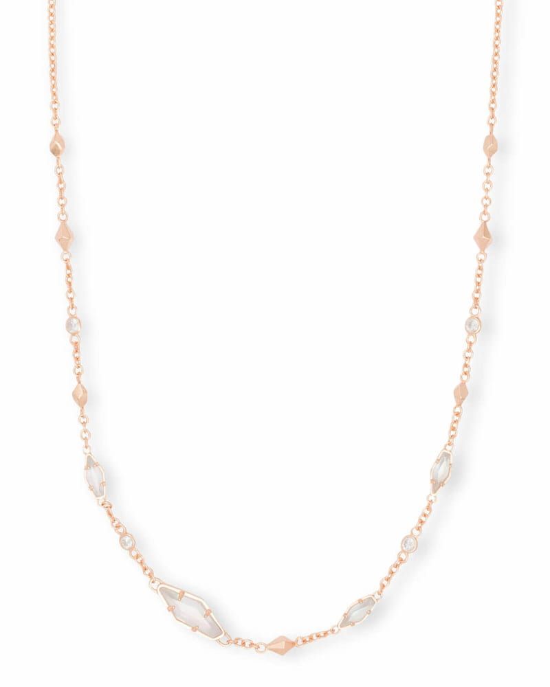 Kendra Scott Debra Choker Necklace in Rose Gold Bethesda Row