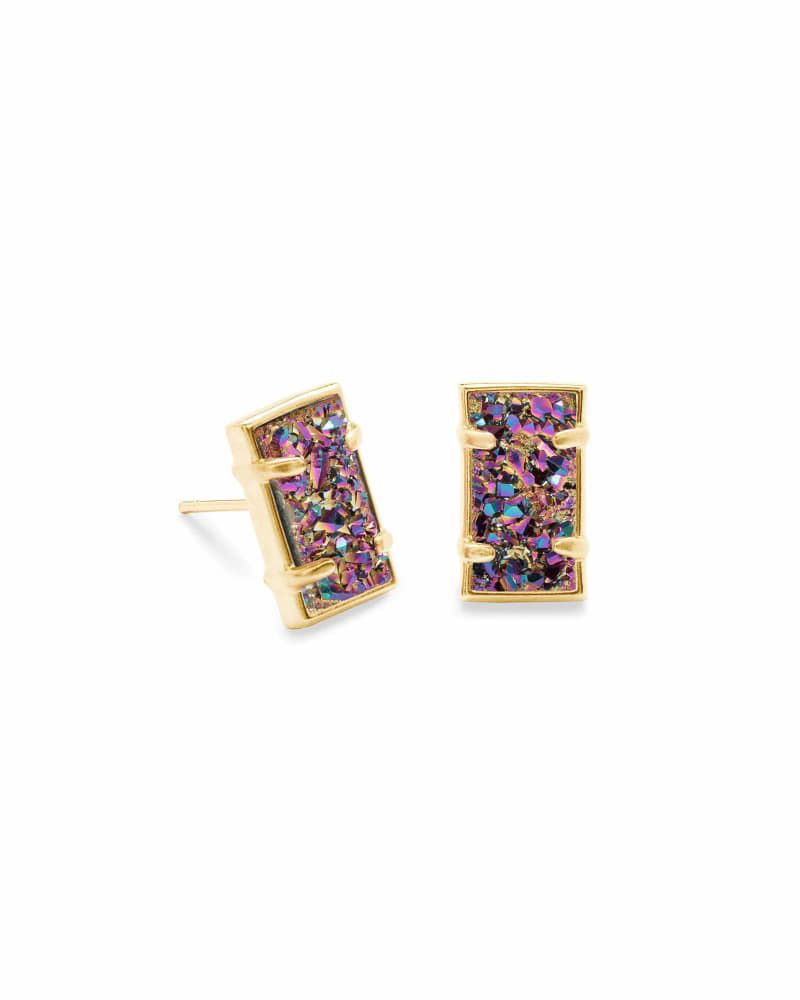 Kendra scott hotsell multicolor drusy earrings
