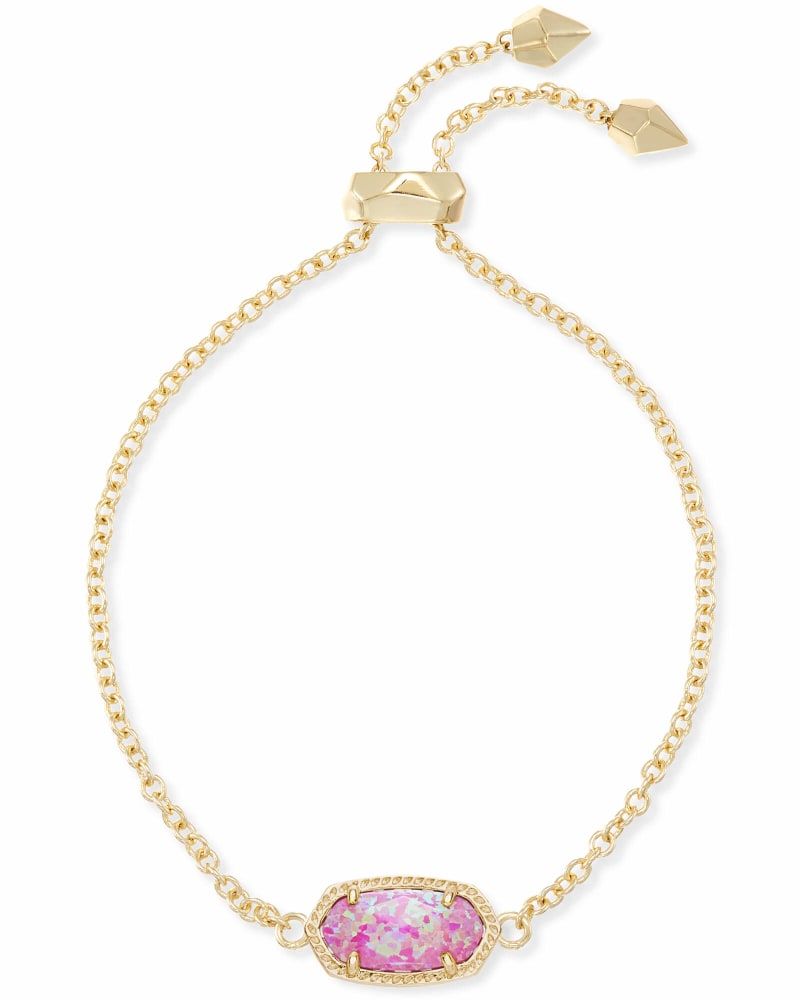 Kendra Scott Elaina Adjustable Chain Bracelet in Fuchsia Kyocera