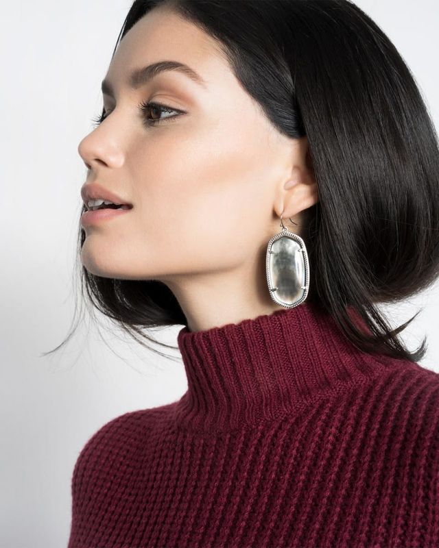 Kendra scott black danielle earrings store
