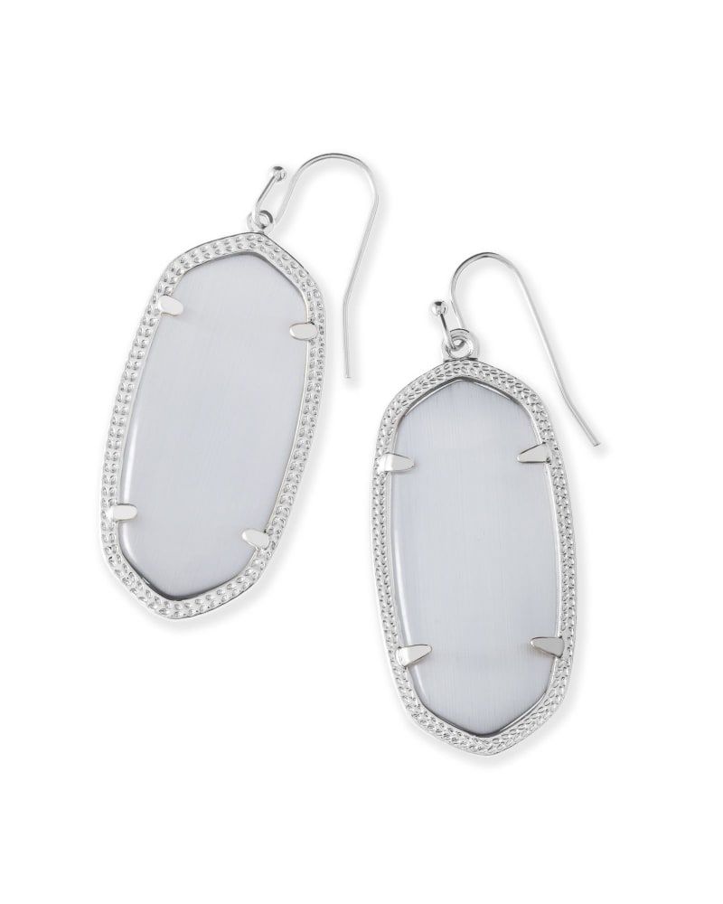 Kendra scott deals silver drop earrings
