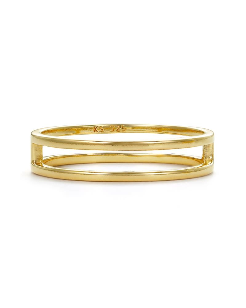Kendra Scott Bennett Double Ring Sterling Silver The Summit at
