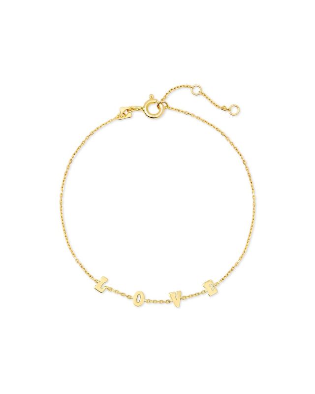 Kendra scott initial shop bracelet