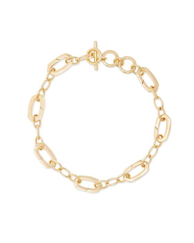 Kendra Scott Charm Bracelet Link Extender in Rose Gold The