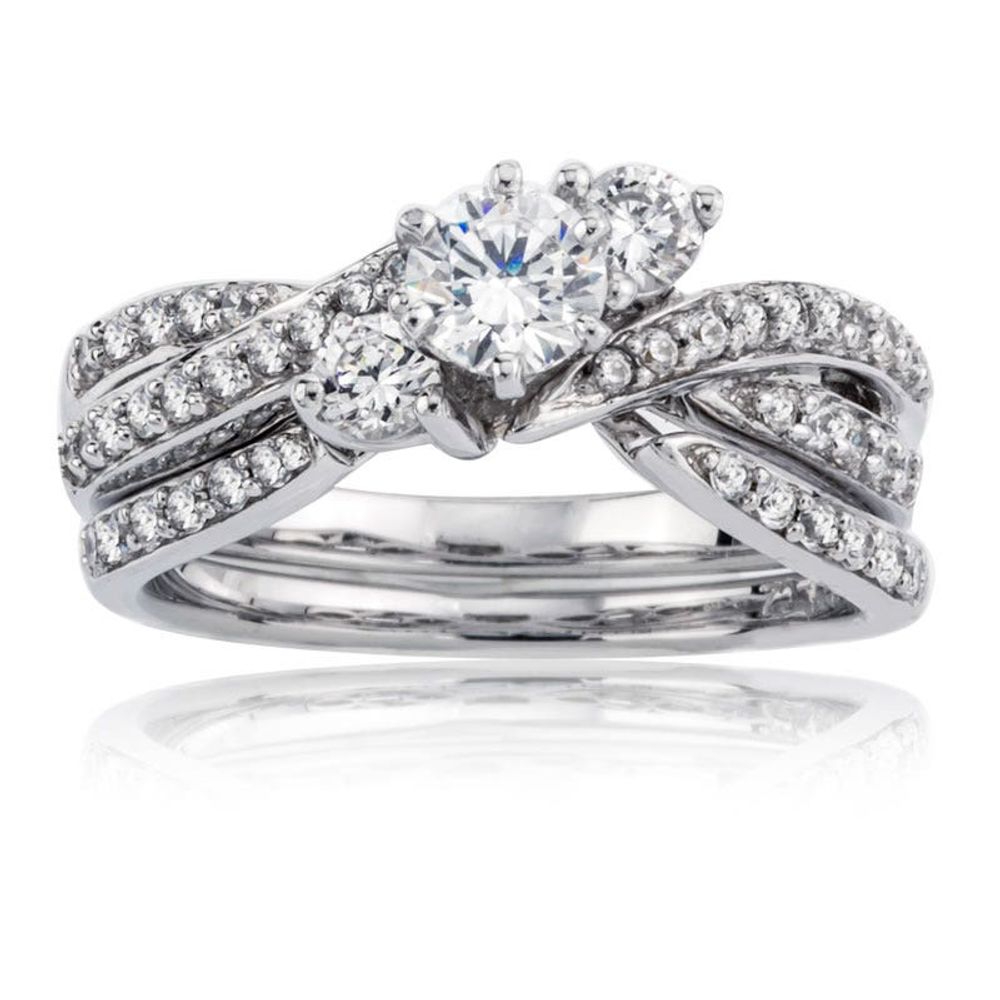 Rogers Hollands Jewelers Amelia. Whimsical White Gold Diamond