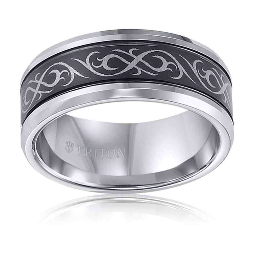 Rogers and hollands outlet mens wedding bands
