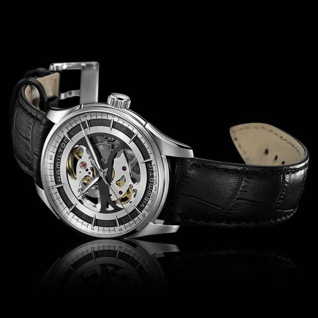 Rogers Hollands Jewelers Hamilton Jazzmaster Viewmatic Skeleton