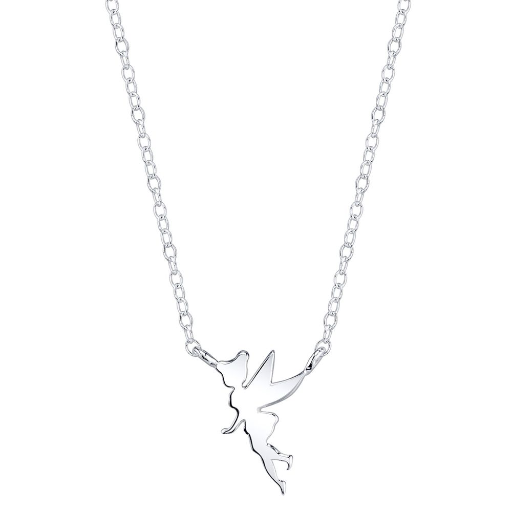 Rogers Hollands Jewelers DISNEY Tinkerbell Silhouette Necklace