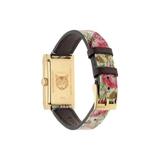 Gucci women's floral watch on sale
