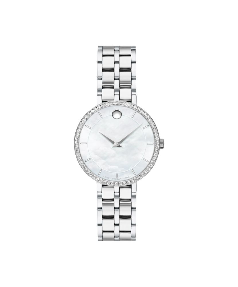 Ladies movado outlet watch with diamonds