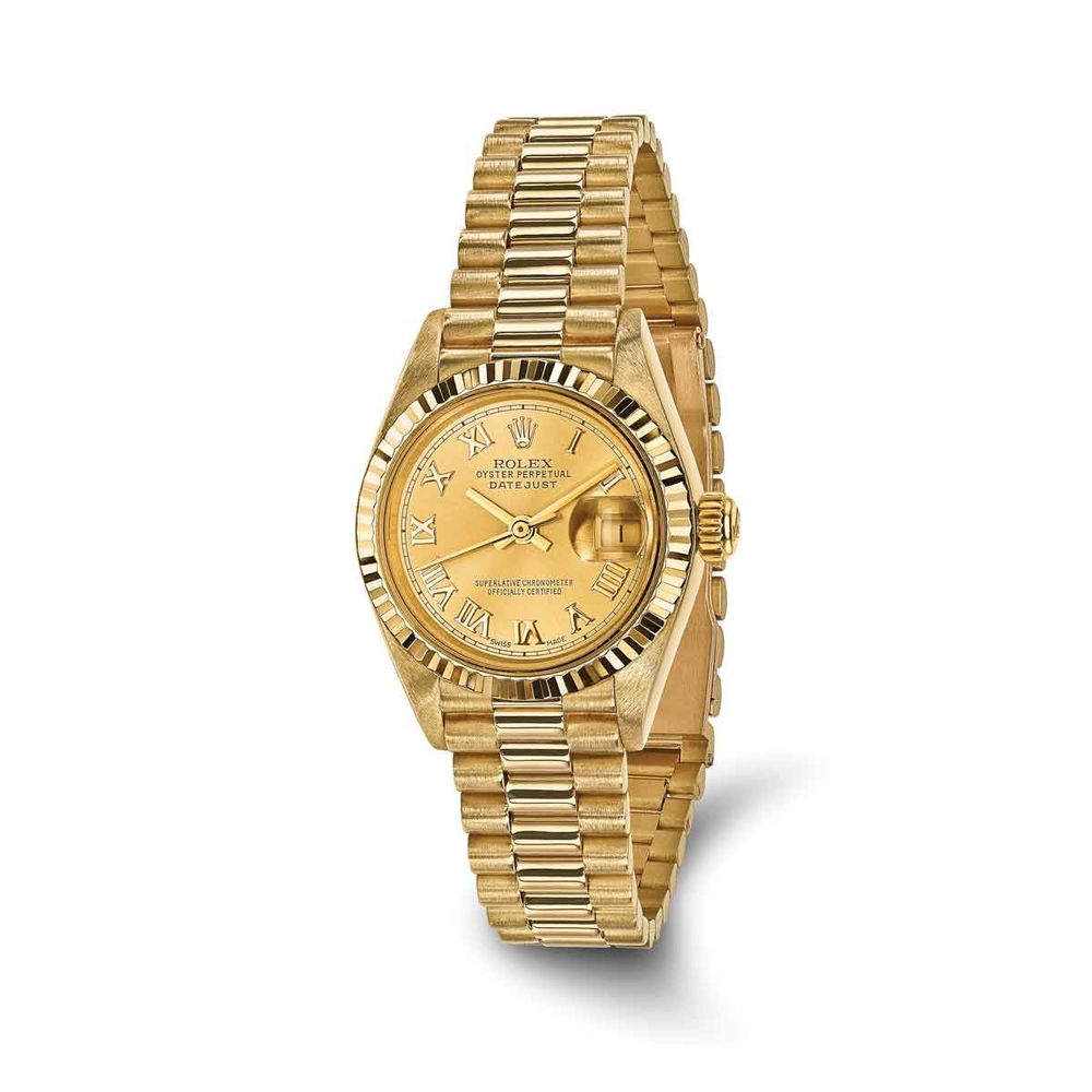 Rogers Hollands Jewelers Rolex Ladies Pre Owned Datejust