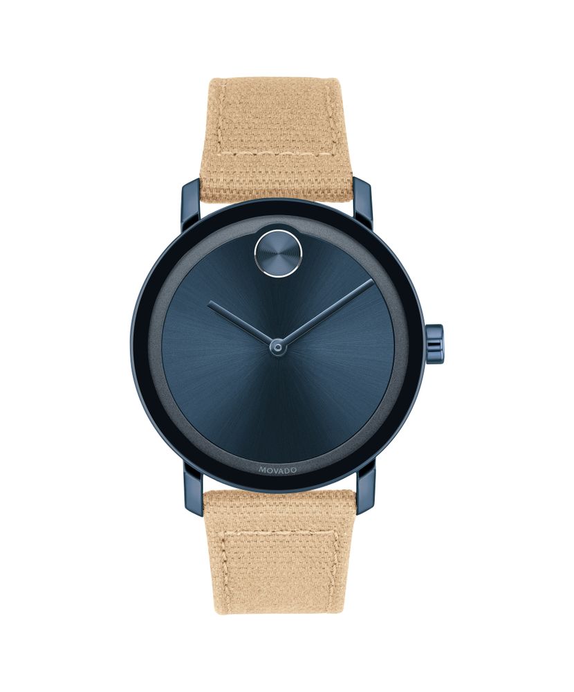 Large movado bold top evolution watch