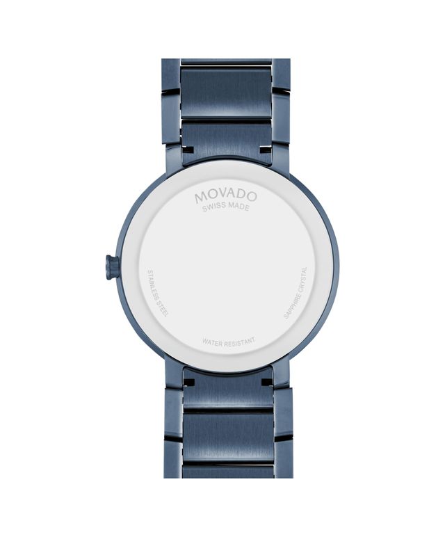Rogers Hollands Jewelers Movado Men s Sapphire Watch 0607556
