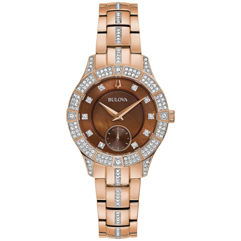 Bulova ladies hotsell crystal watch