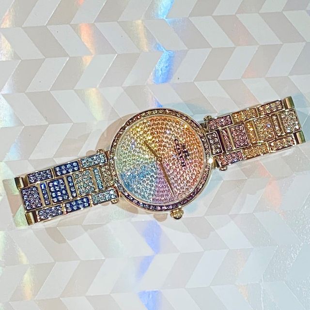 Coach clearance multicolor watch