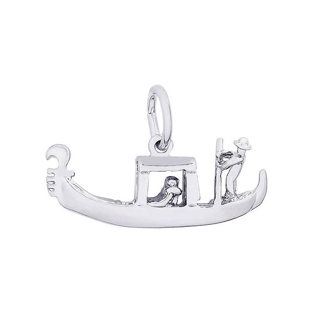 Rogers Hollands Jewelers Gondola Sterling Silver Charm