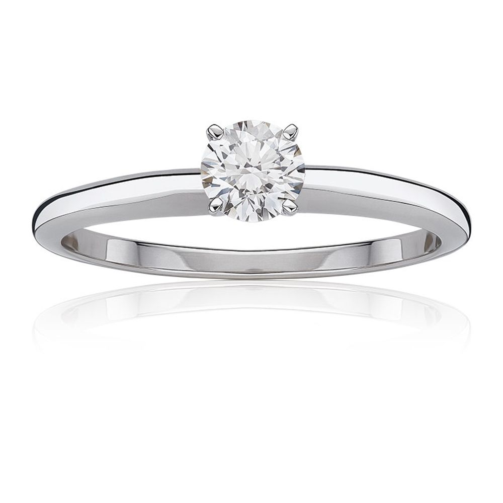 Rogers Hollands Jewelers Lab Grown 4ct. Diamond Classic Round