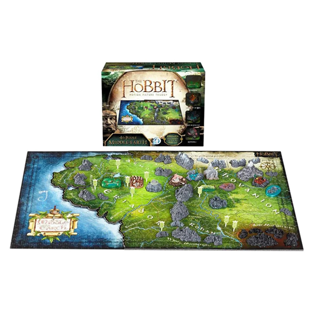 Mind Games 4D Hobbit Middle Earth Puzzle | Bayshore Shopping Centre