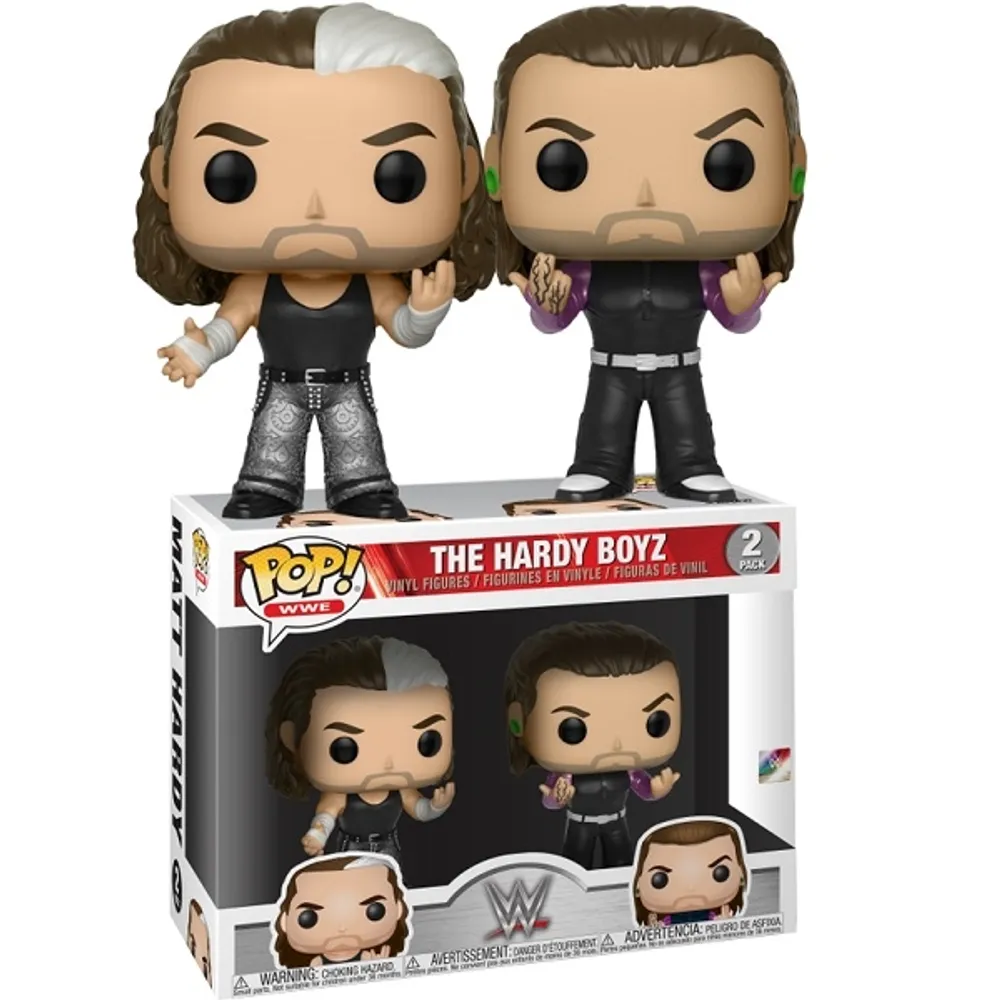 Mind Games Pop WWE Hardy Boyz Vinyl Figure 2 Pack Bayshore