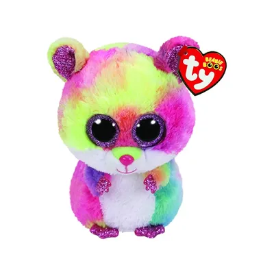 Rainbow hamster plush online
