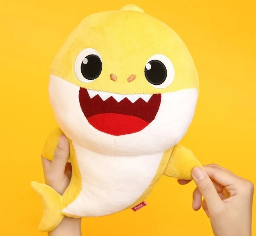 Singing baby shark sale plush