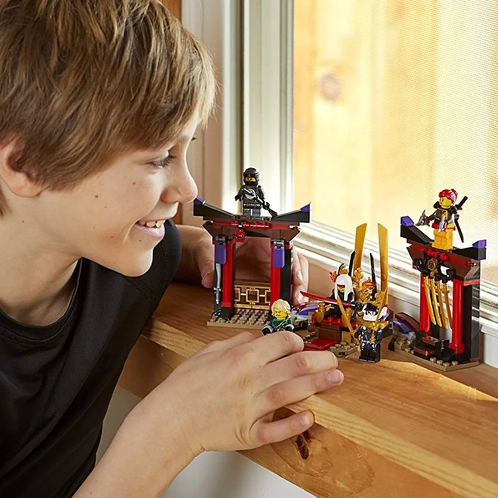 Ninjago throne hot sale room