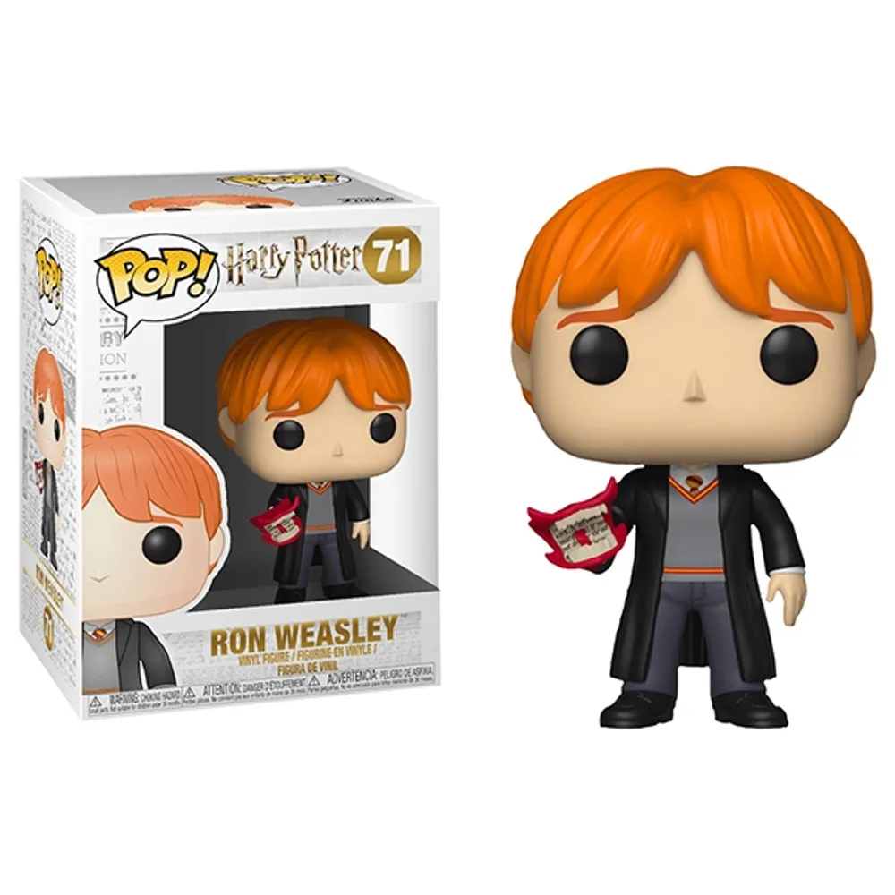 Mind Games Pop Harry Potter Ron With Howler Vinyl Figure