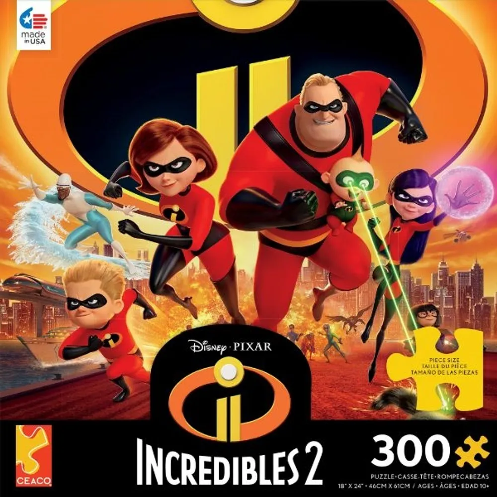 Mind Games Disney 300 Oversized Pieces - Incredibles 2 - 300 Piece