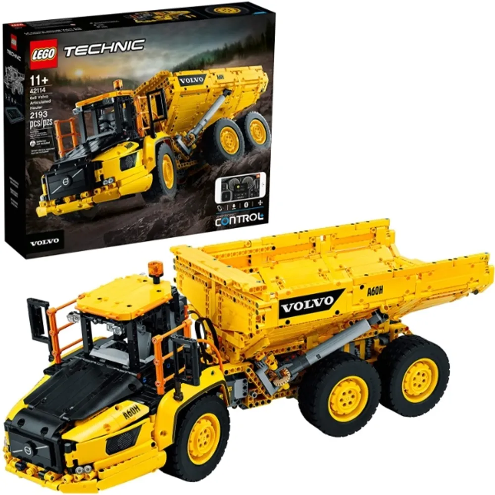 Mind Games LEGO Technic 6x6 Volvo Articulated Hauler (42114