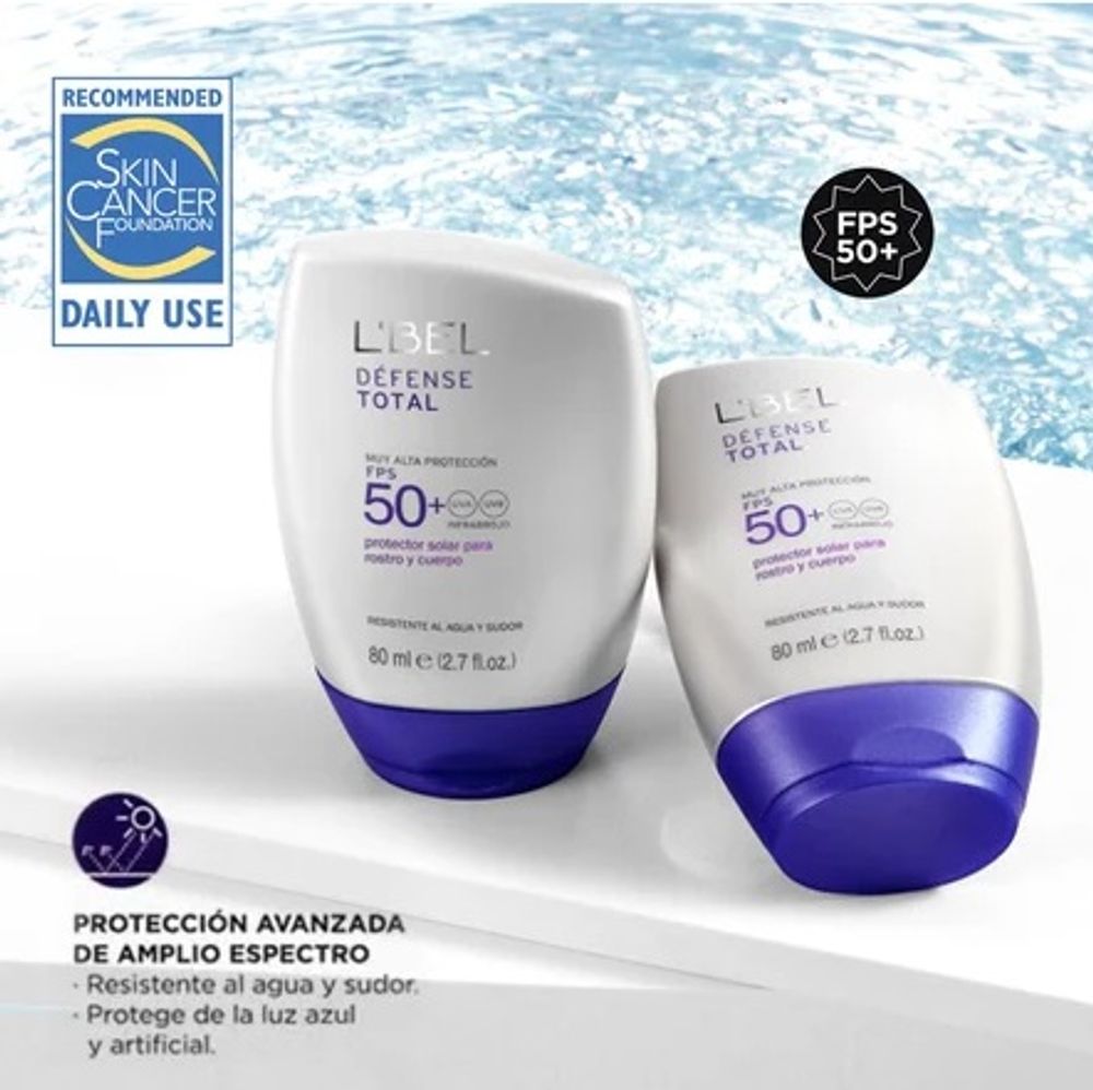L'Bel Défense Total Protector Solar para Rostro y Cuerpo | Plaza Las ...