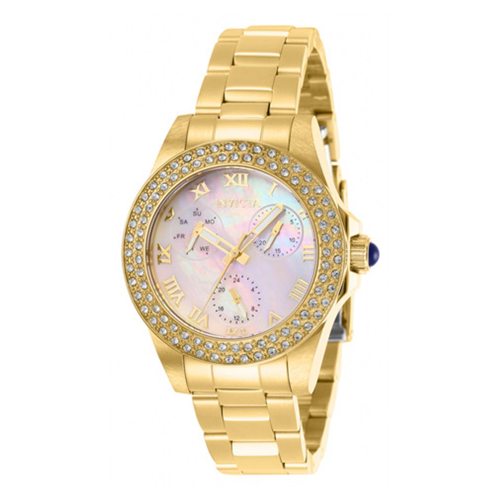 Invicta Angel Women s Watch w Mother of Pearl Dial 34mm Plaza