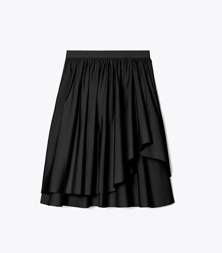 Tory Burch Cotton Poplin Layered Skirt | The Summit