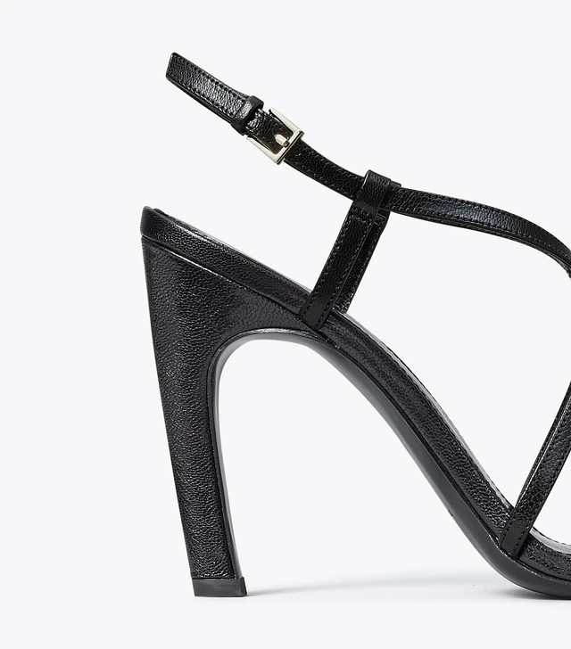 送料&関税込み★Tory Burch★CRYSTAL STRAPPY HEELED SANDAL Tory Burch Women's Crystal Embellished High Heel Sandals