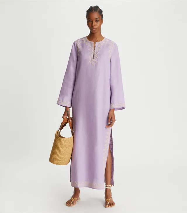 Embellished caftan clearance