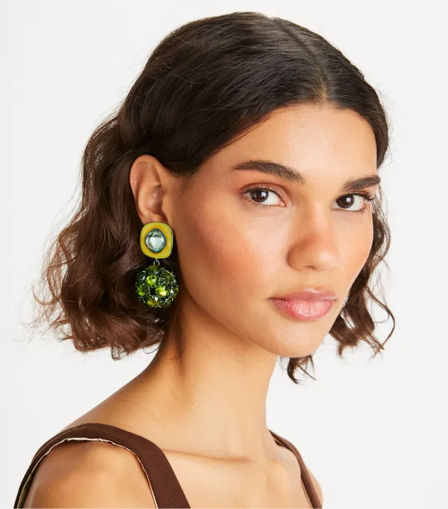 Tory Burch Embellished Drop Earring The Summit