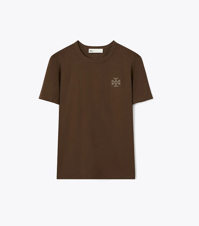 Tory Sport Embroidered Heart Logo T-Shirt | The Summit